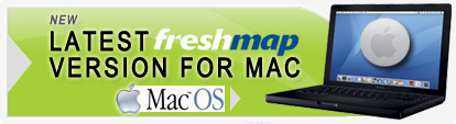 Freshmap Smart Mapping System for Mac